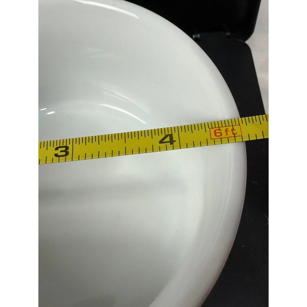 Dansk Bistro White Ramekin Souffle Dish Ribbed Ceramic Dinnerware NR Thailand
